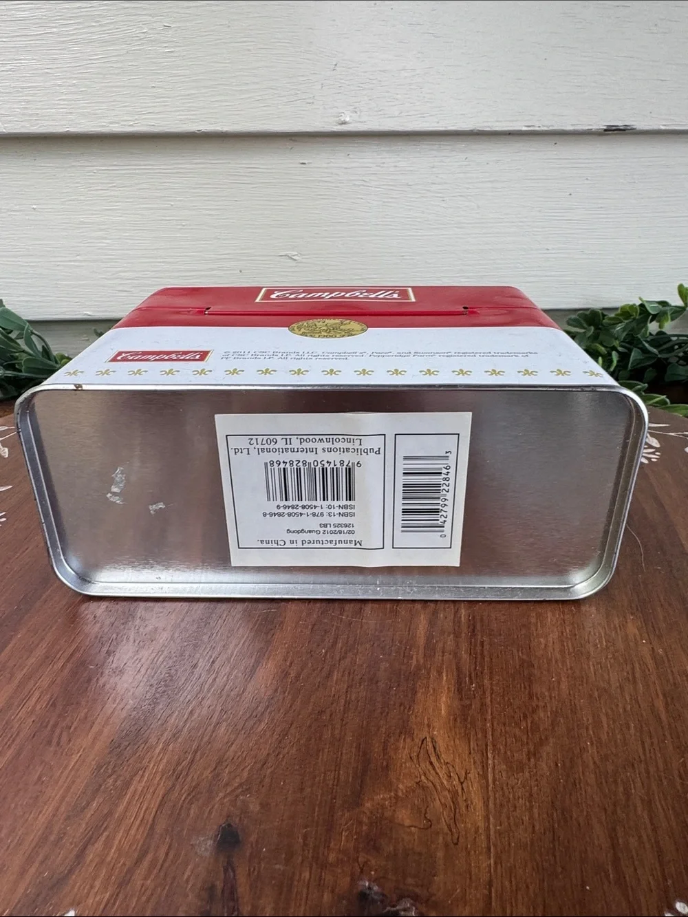 Campbell's Red & White Recipe Card Collection Tin